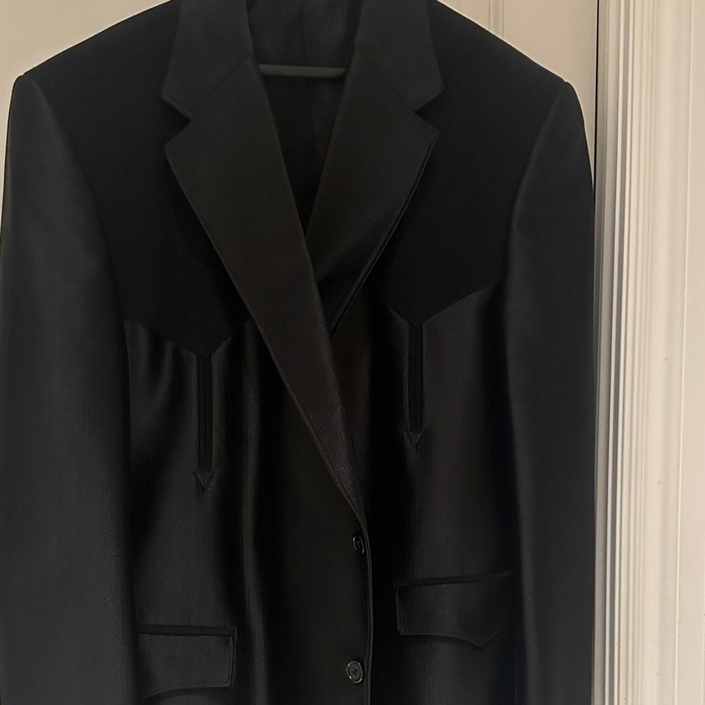Black Western Blazer